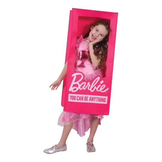 Barbie Lifesize Doll Box Kids Costume