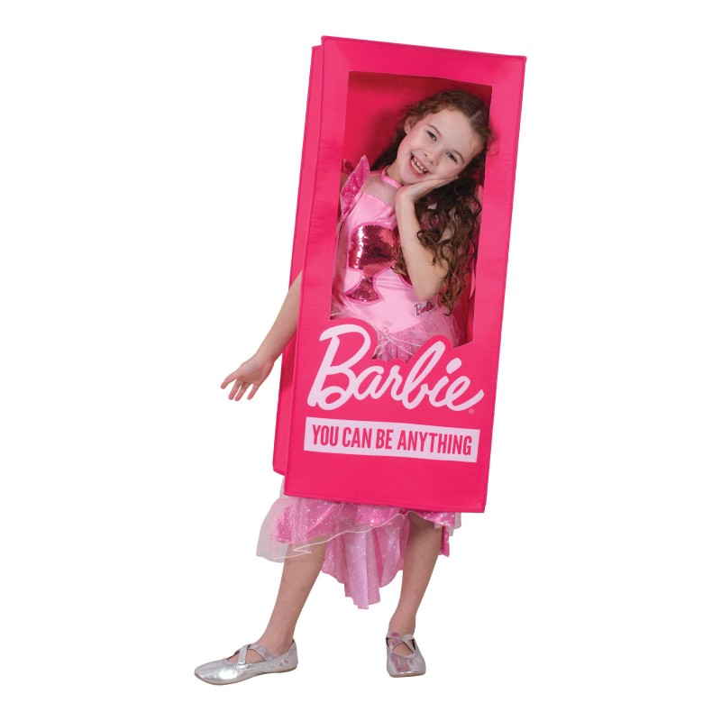 Barbie Lifesize Doll Box Kids Costume
