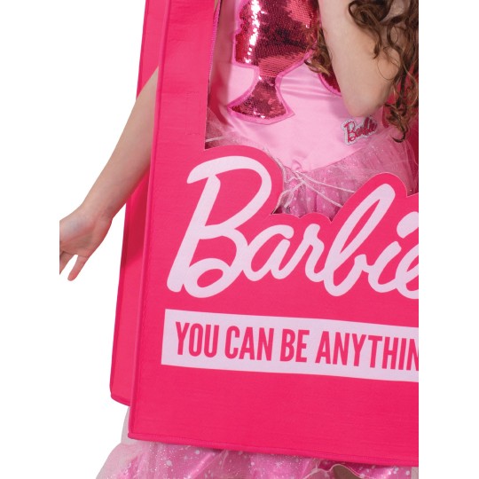 Barbie Lifesize Doll Box Kids Costume