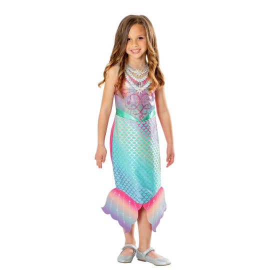 Barbie Colour Change Mermaid Girls Costume