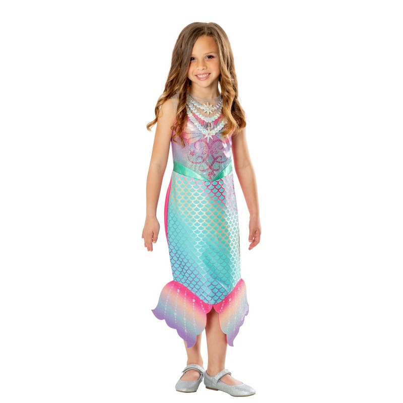 Barbie Colour Change Mermaid Girls Costume