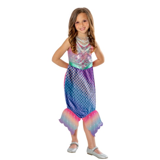 Barbie Colour Change Mermaid Girls Costume