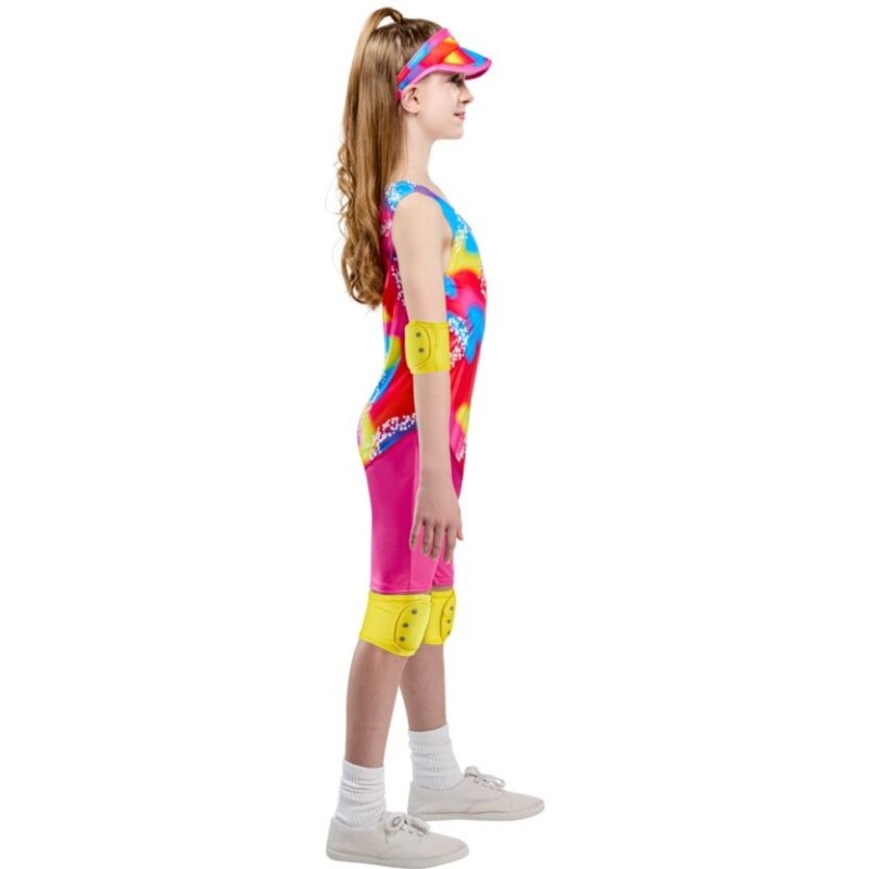 Rollerskate Barbie Girls Costume