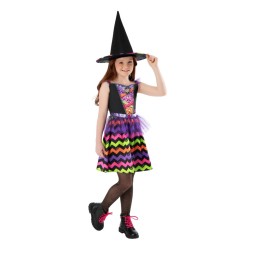 Colourful Witch Barbie Girls Costume