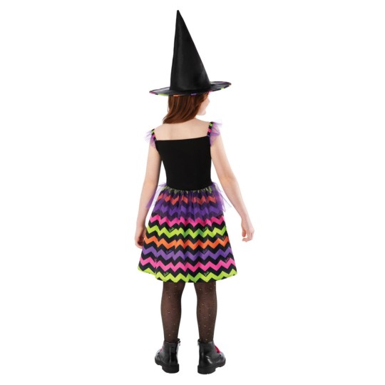 Colourful Witch Barbie Girls Costume