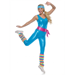 Exercise Barbie Womens Costume