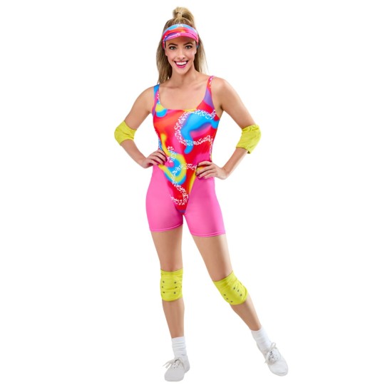 Rollerskate Barbie Womens Costume