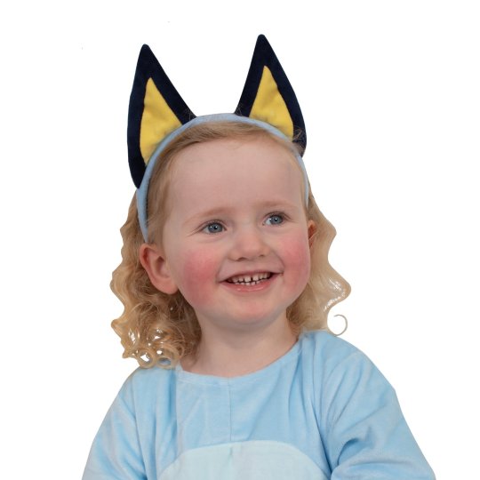 Plush Bluey Ears Headband