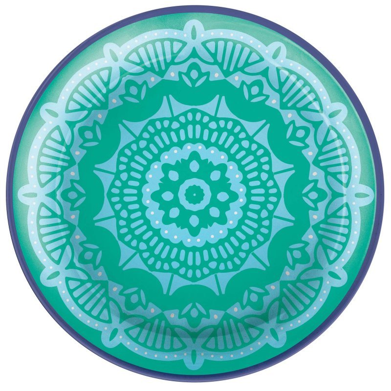 Boho Vibes Large Melamine Plates (Pack of 4)
