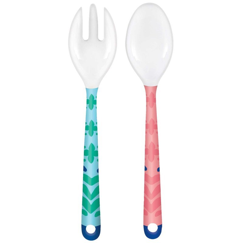 Boho Vibes Melamine Salad Servers (Pack of 2)