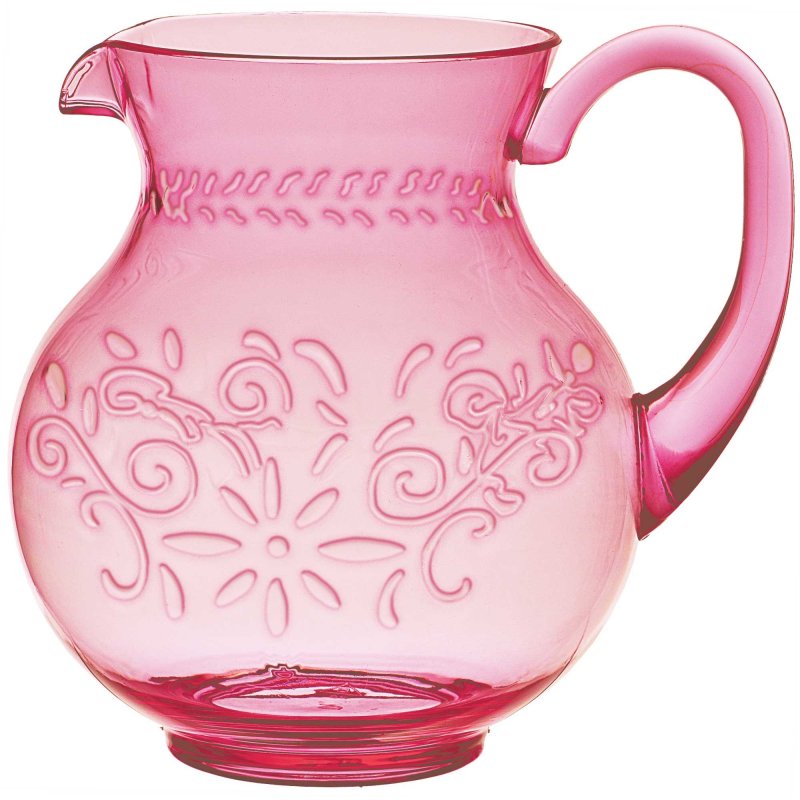 Boho Vibes Pink Floral Pitcher Jug 2.7L