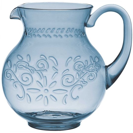 Boho Vibes Blue Floral Pitcher Jug 2.7L
