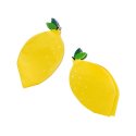 Summer Picnic Lemon Shaped Paper Napkins (Pack of 16)