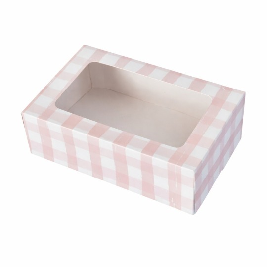 Summer Picnic Lemon 6 Piece Cupcake Box