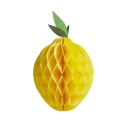 Summer Picnic Lemon Honeycomb Decorations (Pack of 3)