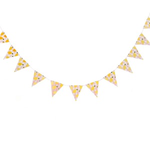 Summer Picnic Lemon Flag Bunting Banner 2.5m