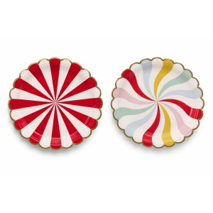 Circus Party Large Paper Plates (Pack of 8)