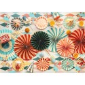 Circus Stripe Small Paper Plates (Pack of 6)