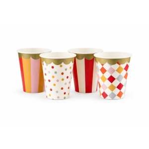 Circus Party Paper Cups (Pack of 8) | Circus Party Supplies