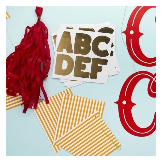 Circus Customisable Card Banner (Set of 2)