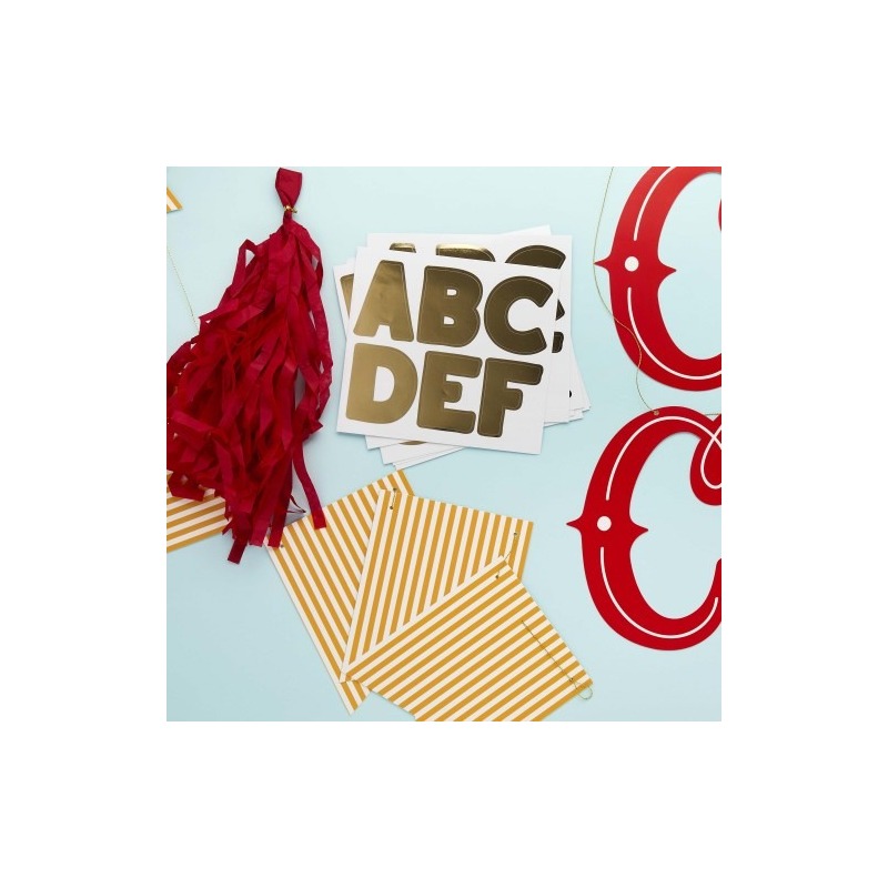 Circus Customisable Card Banner (Set of 2)