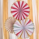 Circus Party Paper Fan Decorations (Pack of 3)