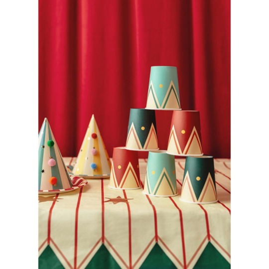 Circus Party Paper Cups (Pack of 6)