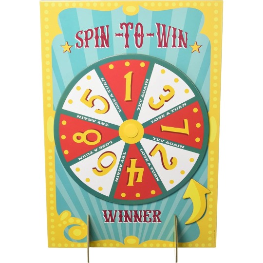Carnival Spin to Win Prize Wheel