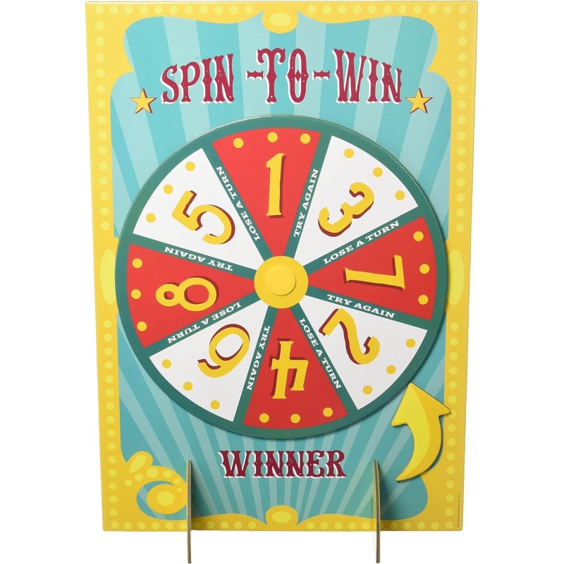 Carnival Spin to Win Prize Wheel