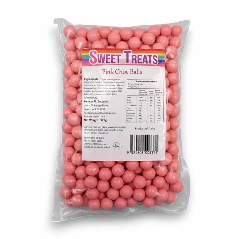 Pink Chocolate Balls (1kg)