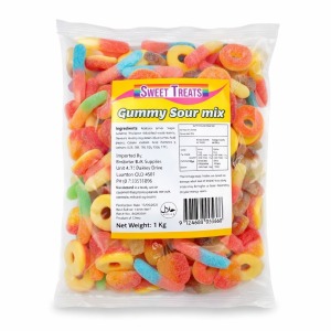 Sour Mix Lollies (1kg)