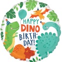 45cm Dino-Mite Birthday Foil Balloon