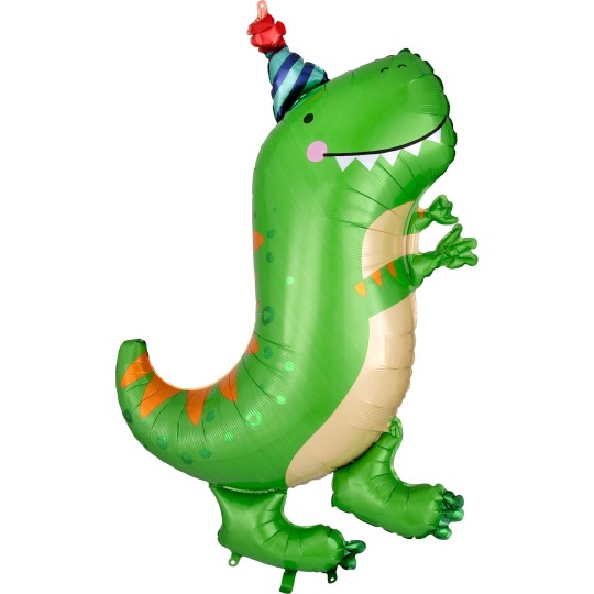 86cm Dino-Mite T-Rex Shaped Balloon