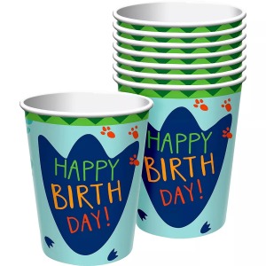 Dino-Mite Paper Cups (Pack of 8)