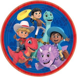 Dino Ranch Large Paper Plates (Pack of 8)