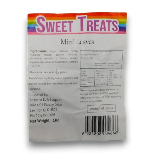 Spearmint Leaves (1kg)