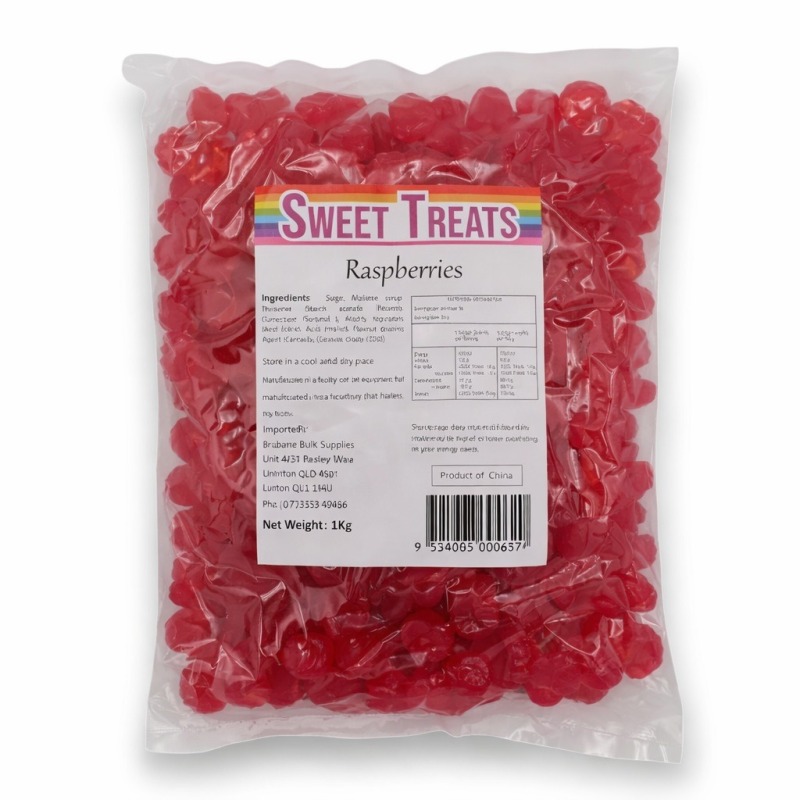 Raspberries Lollies (1kg)