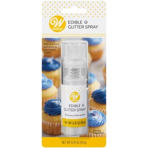 Wilton Metallic Silver Edible Glitter Spray