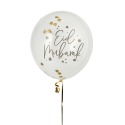 Eid Mubarak Confetti Latex Balloons (Pack of 5)