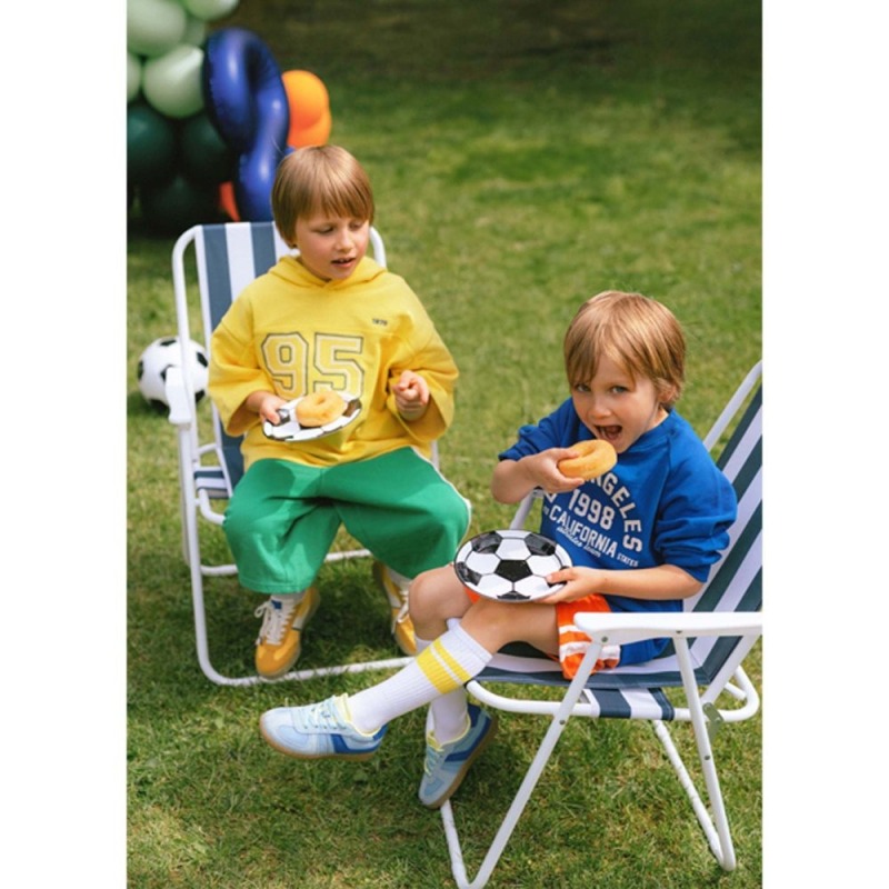 Soccer Small Paper Plates (Pack of 6)