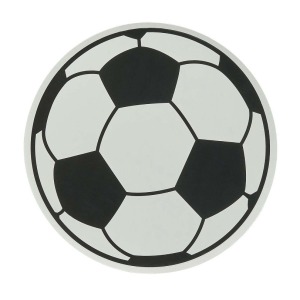 Soccer Large Paper Plates (Pack of 8) | Soccer Party Supplies
