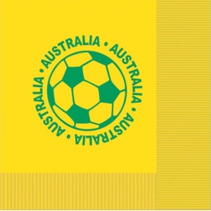 Australia World Cup Paper Napkins (Pack of 16)