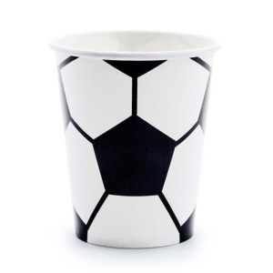 Soccer Paper Cups (Pack of 6)