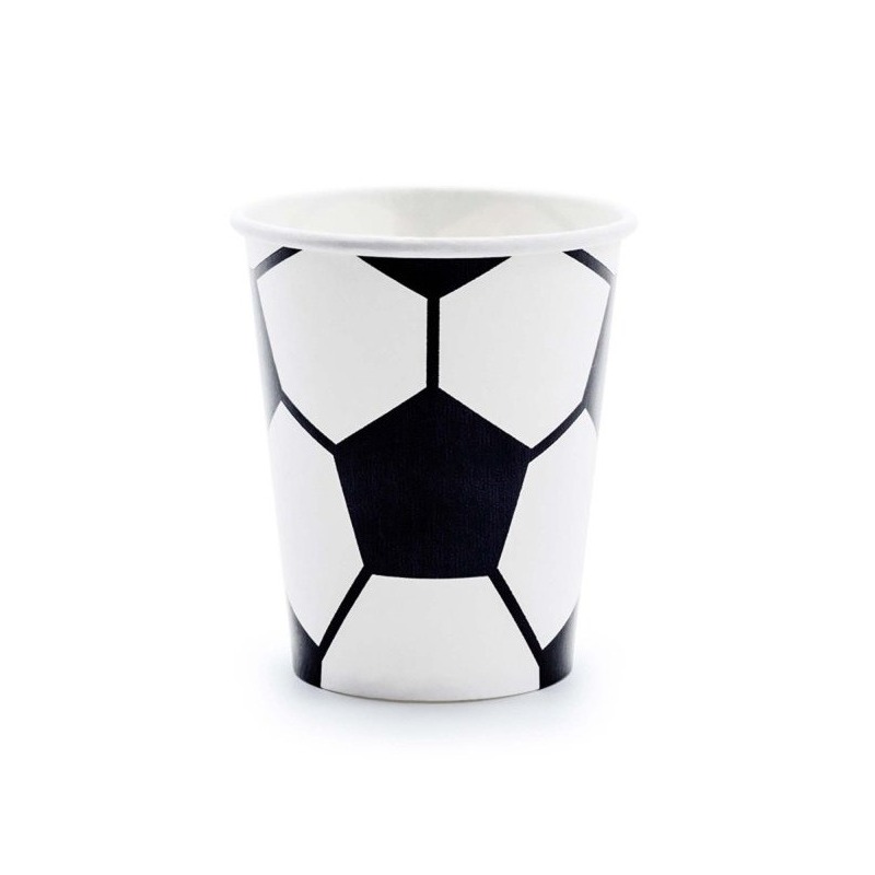 Soccer Paper Cups (Pack of 6)