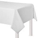 Frosty White Plastic Tablecover