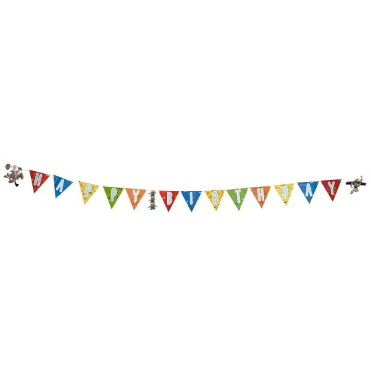 Toy Story 5 Happy Birthday Banner