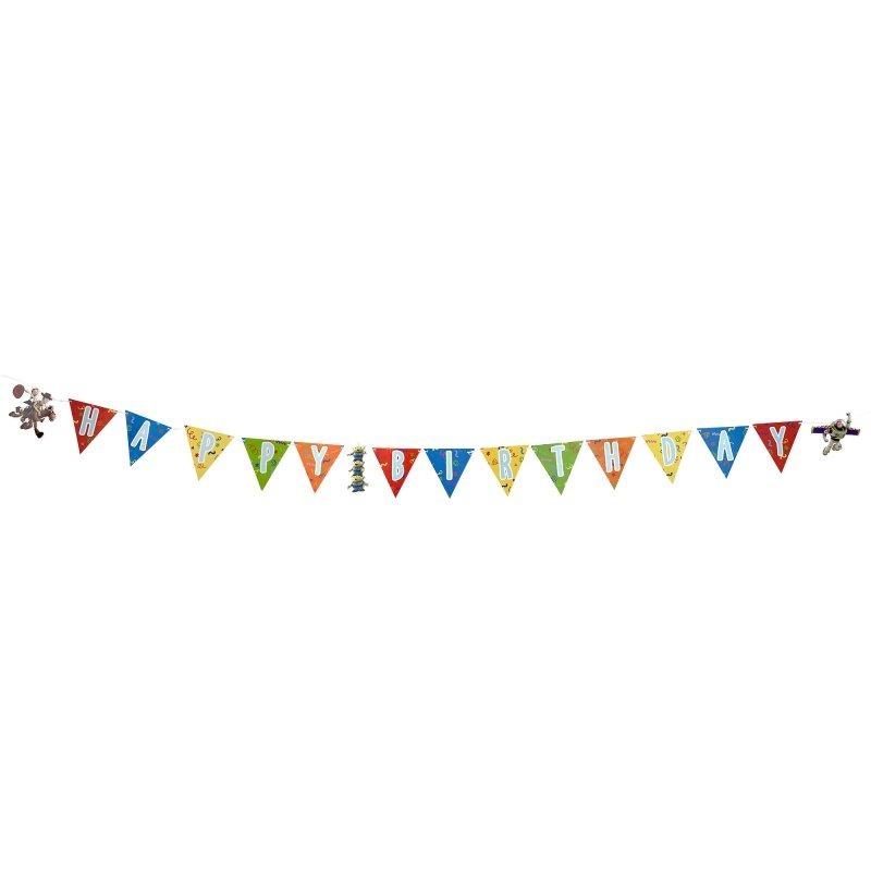 Toy Story 5 Happy Birthday Banner