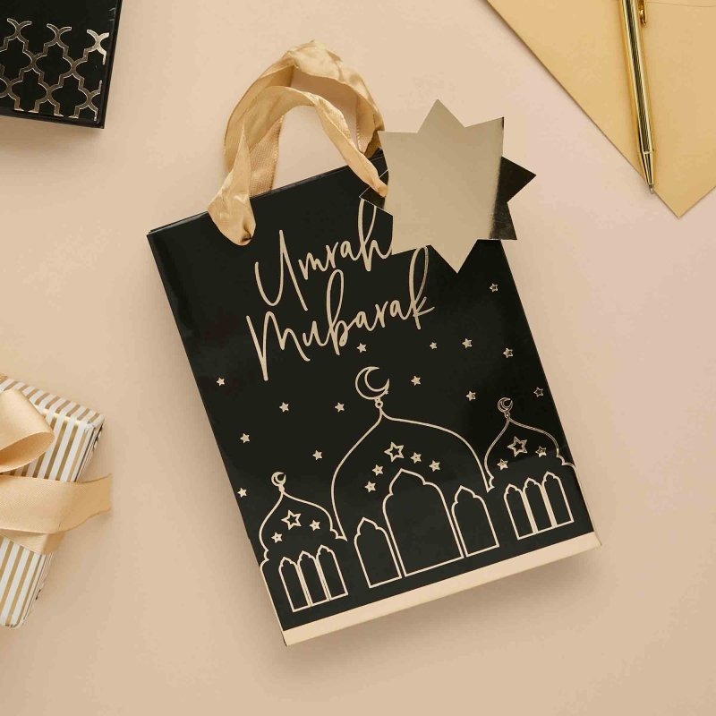 Umrah Mubarak Gift Bags (Pack of 5)