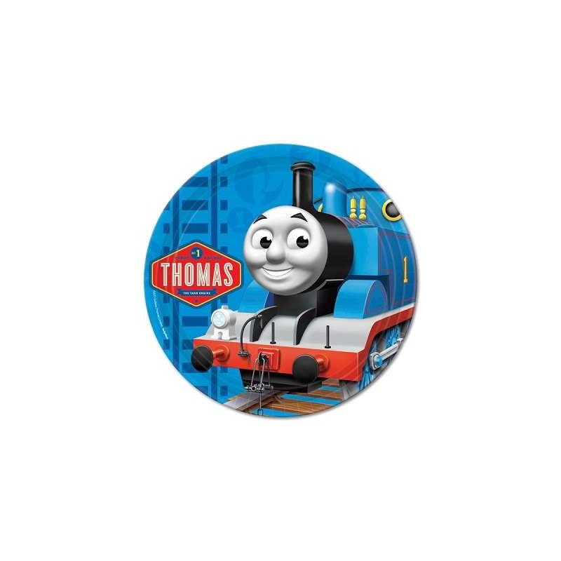 Thomas the Tank Engine Large Plates (Pack of 8) | Thomas the Tank Engine