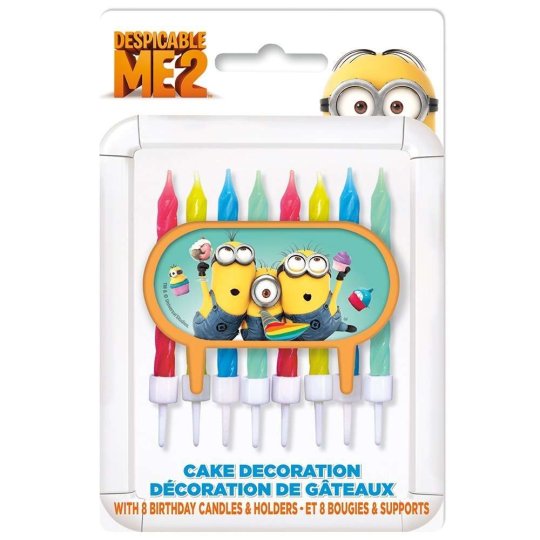 Despicable Me Minions Birthday Candles (9) | Minions